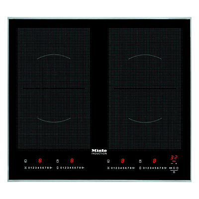 Miele KM6328-1 Induction Hob, Black